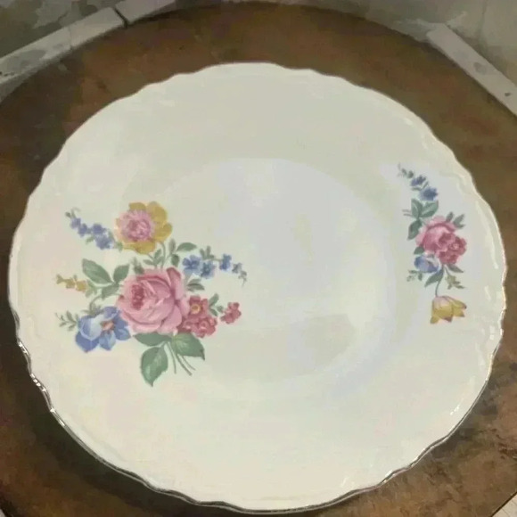 Vintage  Floral Collectors Plate - Picture 1 of 4